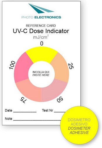 اندیکاتور تست اشعه UVC